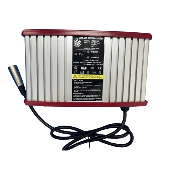Зарядное устройство HP0480W 48V8A для гольф-каров с алюминиевым корпусом