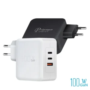 PD100CCA GaN 100 Вт USB-C быстрое зарядное устройство для ноутбуков и планшетов