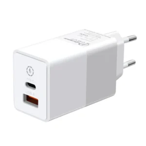 Зарядное устройство PD65CA GaN 65 Вт USB-C с интеллектуальным снижением мощности для устройств Surface Pro, MacBook и USB-C