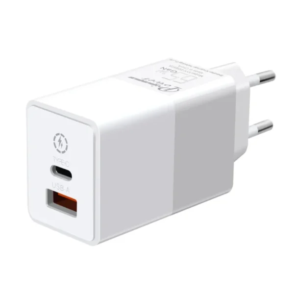 Зарядное устройство PD65CA GaN 65 Вт USB-C с интеллектуальным снижением мощности для устройств Surface Pro, MacBook и USB-C